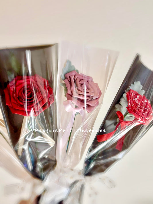 Forever Love Fabric Rose Workshop